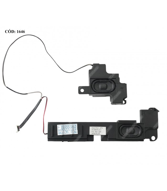 ALTAVOCES HP PROBOOK 4425S 4520 4520S 4525S 4720S COMPAQ 4520S 4525S SERIES R/L 598685-001 ORIG. (DS)