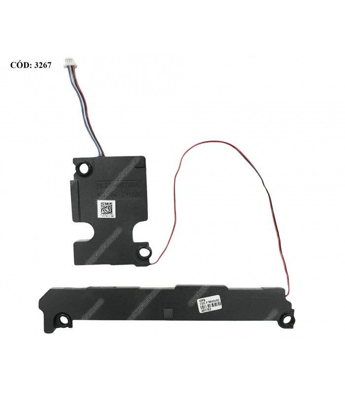 ALTAVOCES DELL INSPIRON 15 5565 5567 I5565-0020GRY I5565-5851GRY I5567-1836GRY SERIES R/L 0J023Y J023Y ORIG.