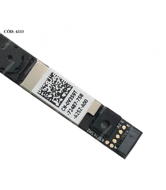 WEBCAM/MIC DELL INSP. 15 3558 5458 5555 5558 5559 5755 5758 5759 VOSTRO 5468 5459 3558 SERIES 92MP 1MIC 0V359T ORIG.