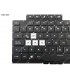 TECLADO ASUS ROG Strix G512 G512L G512LU G512LI G512LV G512LW G531G G531GU BK PWR-KEY B-WH  RGB V.1 16PIN LA ORIG.