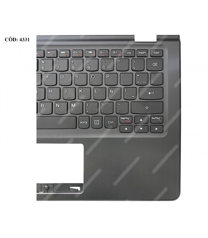 LENOVO ASSY W/KB W/PLMRST /FLEX 3-1120 YOGA 300-11IBY 300-11IBR SERIES BK 5CB0J08345 LA ORIG.