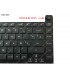 TECLADO ASUS ROG Strix G512 G512L G512LU G512LI G512LV G512LW G531G G531GU BK PWR-KEY B-WH  RGB V.1 16PIN LA ORIG.