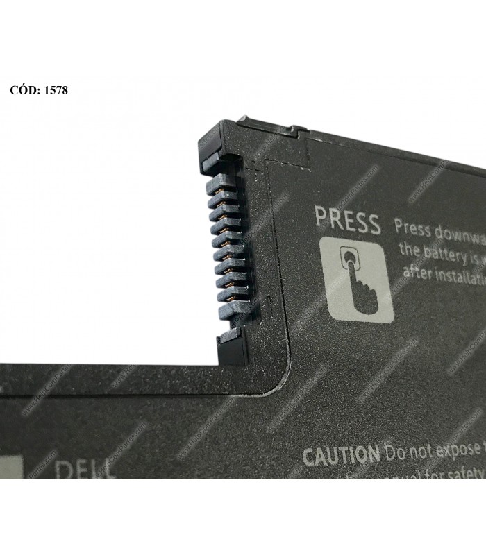 BATERIA DELL 11.1V---43WH 3C TRHFF/ INSP 15 5547 5548 5557 14 5447 5448 5442 LATITUDE 3550 3450 SERIES 1V2F6 OEM