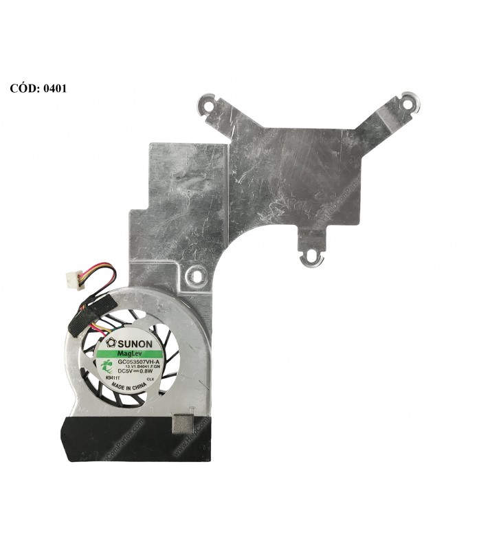 VENTI. ACER ONE D250 P531H A110 KAV60 A150 (SOME SCRATCHES) SERIES 60.WCR02.006 3PIN ORIG.