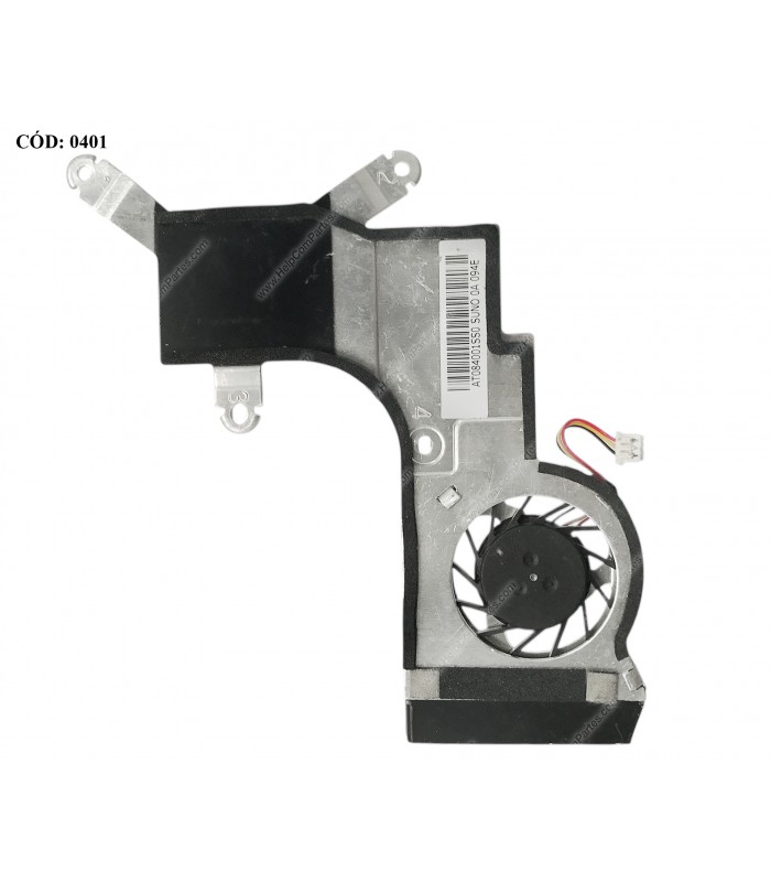 VENTI. ACER ONE D250 P531H A110 KAV60 A150 (SOME SCRATCHES) SERIES 60.WCR02.006 3PIN ORIG.