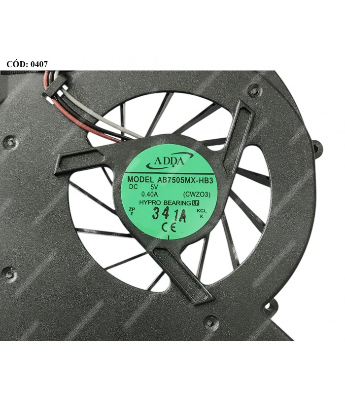 VENTI. ACER ASPIRE 4220 4220G 4320 4420 4420G 4520 4520G 4520Z SERIES 39Z03TATN00 3PIN ORIG.