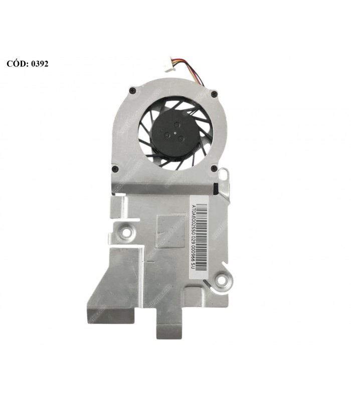 VENT.  ACER ONE 532 532H D255 D255E (HEATSINK) SERIES AT0AE002SS0 3PIN ORIG.