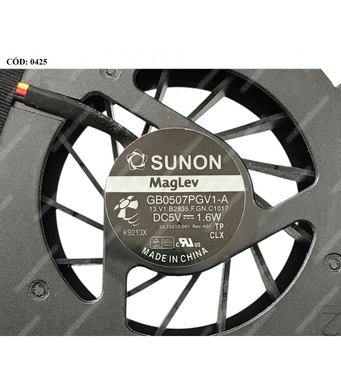 VENTI. ACER TM5520 TM5710/Aspire 7000 7100 7110 9300 9400 9410 9410Z SERIES 23.10196.002 3PIN ORIG.