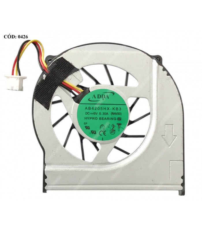 VENTI.  ACER ONE 532H 533 D255 D255E E100 D260 NAV50 NAV70 PAV70 532 SERIES 60.SDE02.006 3PIN ORIG.