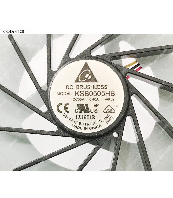 VENTI.  TOSHIBA SATELLITE M600 M640 M645 P740 P745 P740D P745D 3PIN KSB0505HB ORIG.