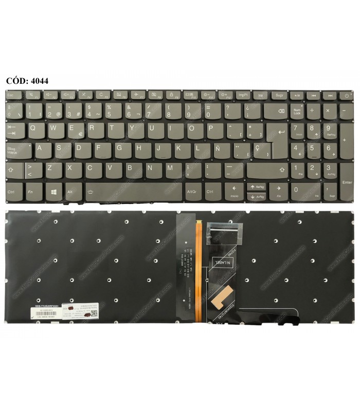 TECLADO LENOVO IP 320-15ABR 320-15IAP 320-15AST 320-15IKB 320-17IKB 320-17ISK 130-15AST L340-15 SERIES GR PWR-KEY BL SP ORIG. 