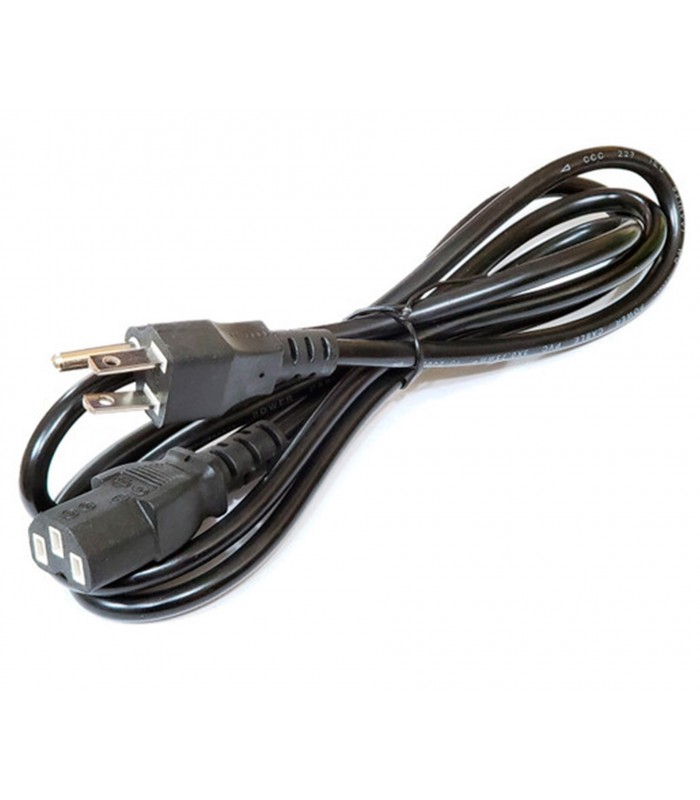 AC POWER CORD HP 125V~ 10A US 3PRONG CPU/MONITOR 1.80m PC 121565-001 ORIG.