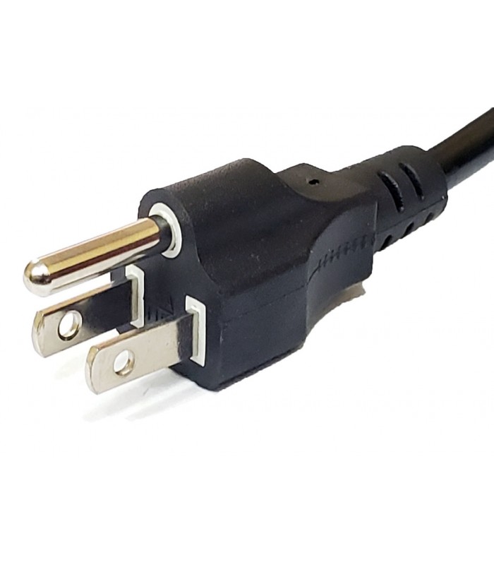 AC POWER CORD HP 125V~ 10A US 3PRONG CPU/MONITOR 1.80m PC 121565-001 ORIG.