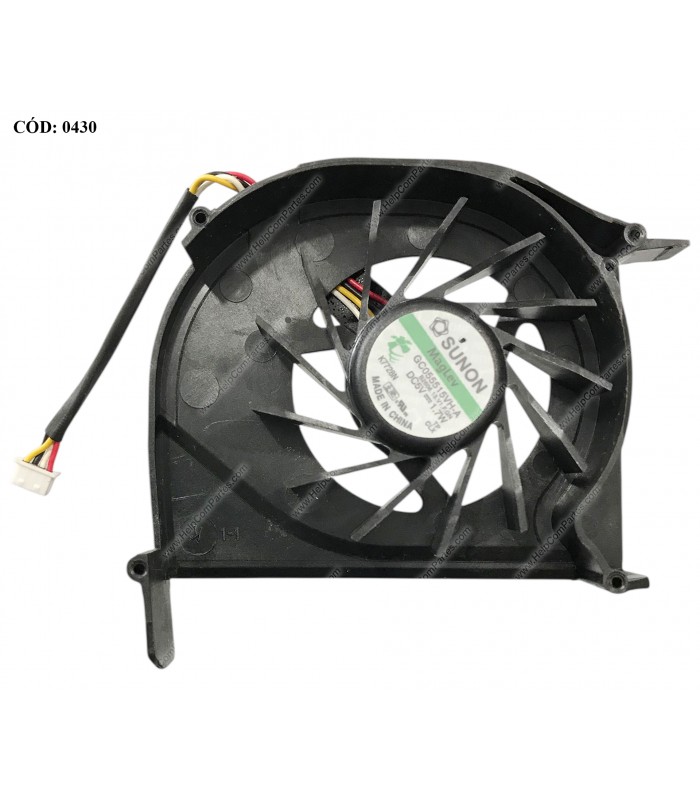 VENTI. HP G600 COMPAQ PRESARIO F700 V6400 V6500 V6700 V6800  SERIES  449961-001 ORIG.