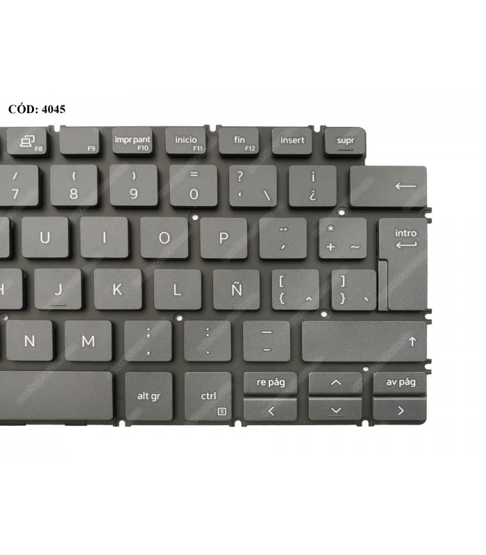 TECLADO DELL INSP. 14 7490 7491 14 5401 5402 5405 5408 5409 5490 5493 5494 5498 13 5300 5390 5301 SERIES BK NO-BL LA ORIG