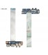USB BD W/CABLE TOSHIBA SATELLITE A660 A665 P750 P755 SERIES 2XUSB+DUAL AUDIO LS-6064P NBX0000OO00 ORIG.(DS)