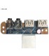 USB BD W/CABLE TOSHIBA SATELLITE A660 A665 P750 P755 SERIES 2XUSB+DUAL AUDIO LS-6064P NBX0000OO00 ORIG.(DS)