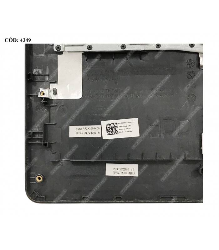 DELL ASSY W/PLMRST /15 3000 3500 3501 3502 3505 15.6" VOSTRO 15 3500 3501 SERIES 01FPW2 N-KB N-USB-C BK US ORIG. (DS)