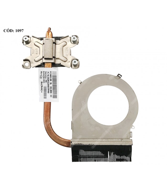 DISIPADOR HP PAV. G4-1000 G4-1100 G4-1200 G6-1000 G6-1100 G6-1200 G7-1000 G7T-1300 SERIES UMA HM55 641140-001 ORIG. (DS)