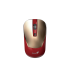 MOUSE GENIUS NX-7125 GOLD+RED INALAMBRICO USB-A RF 2.4GHz 1200DPI AI COPILOT 4BOTONES 10m/PILA AAX1