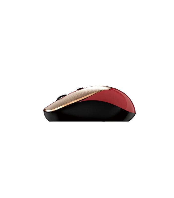 MOUSE GENIUS NX-7125 GOLD+RED INALAMBRICO USB-A RF 2.4GHz 1200DPI AI COPILOT 4BOTONES 10m/PILA AAX1