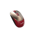 MOUSE GENIUS NX-7125 GOLD+RED INALAMBRICO USB-A RF 2.4GHz 1200DPI AI COPILOT 4BOTONES 10m/PILA AAX1