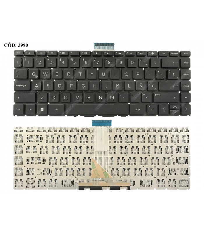 TECLADO HP STREAM 14-CB 14-DS 14-AX100 14T-AX000 14-DS0140 SERIES SIN MARCO BK LA ORIG.