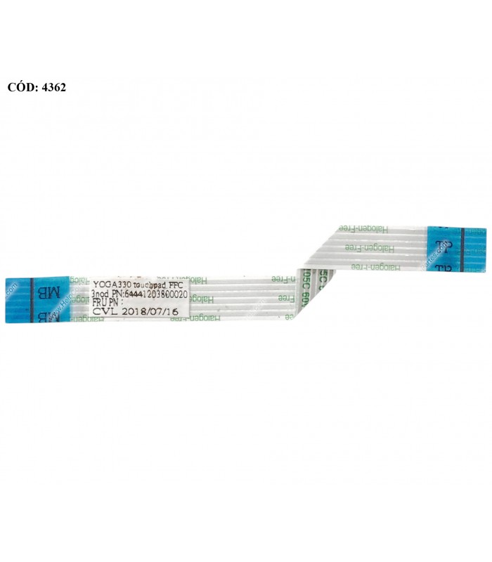 CABLE TOUCHPAD FFC LENOVO YOGA 330 FLEX-6 11IGM SERIES 6PIN 8CM 64441203800020 ORIG. (DS)