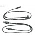 HDD CABLE SATA ASRock 14G00010107GAK TIPO I+L KIT / DATOS SATA III 6GB/s HDD/SSD 45CM ORIG.