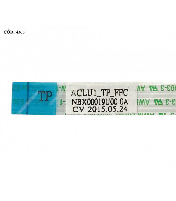 CABLE TOUCHPAD FFC LENOVO G40 G40-30 G40-45 G40-70 G41-35 SERIES 6PIN 10.8CM NBX00019U00 0A ORIG. (DS)