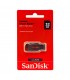 PEN DRIVE SANDISK CRUZER BLADE 32GB USB-A 2.0 NEGRO CON ROJO / PLASTICO / SDCZ50-032G-B35