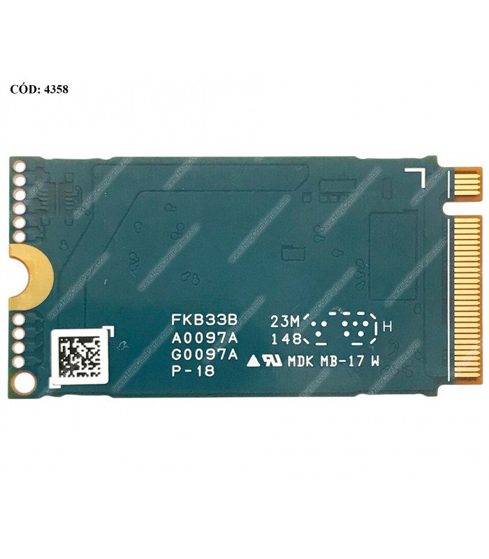 SSD KIOXIA BG5 256GB NVMe 1.4 PCIe GEN4x4 M.2 2242 /BiCS TLC/ TBW 150 /3000-1900MB/s RW KBG50ZNT256G 5SS1D33966 (SN)