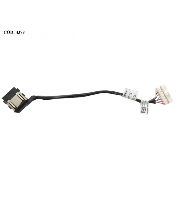 DC JACK POWER DELL INSP 14R 5421 5437 14 3421 3422 15R 3000 3541 17R 5748 5749 SERIES +CABLE 0JRHPG ORIG. (DS)