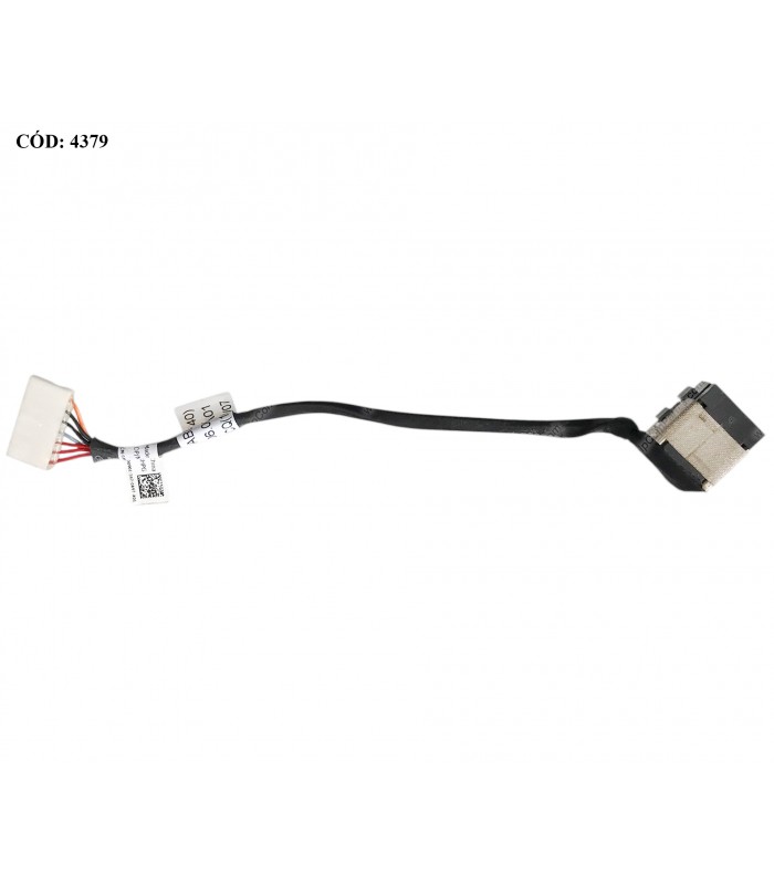 DC JACK POWER DELL INSP 14R 5421 5437 14 3421 3422 15R 3000 3541 17R 5748 5749 SERIES +CABLE 0JRHPG ORIG. (DS)