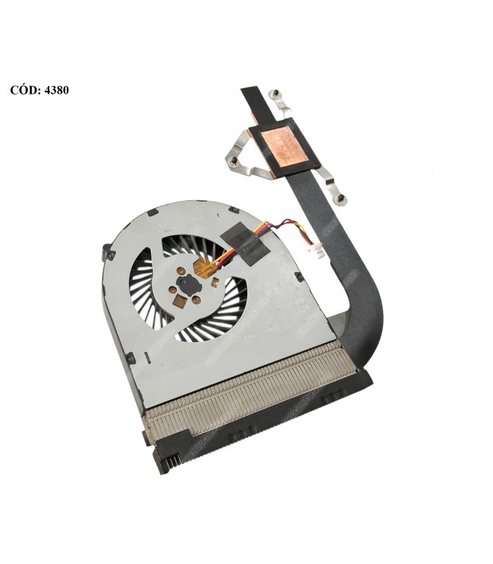 DISIPADOR DELL INSP. 14R 5421 3421 3437 3442 3518 3541 3542 SERIES + FAN UMA 0W9FP8 3PIN ORIG. (DS)