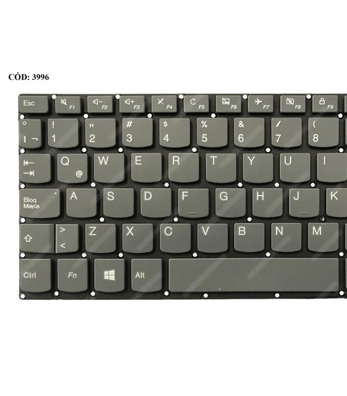 TECLADO LENOVO YOGA 330-11IKB 120S-11IAP AIR 14IKBR AIR 15IKBR AIR 15ARR 730-15 530-15 330-11IGM 330H-11IGM GR LA ORIG.