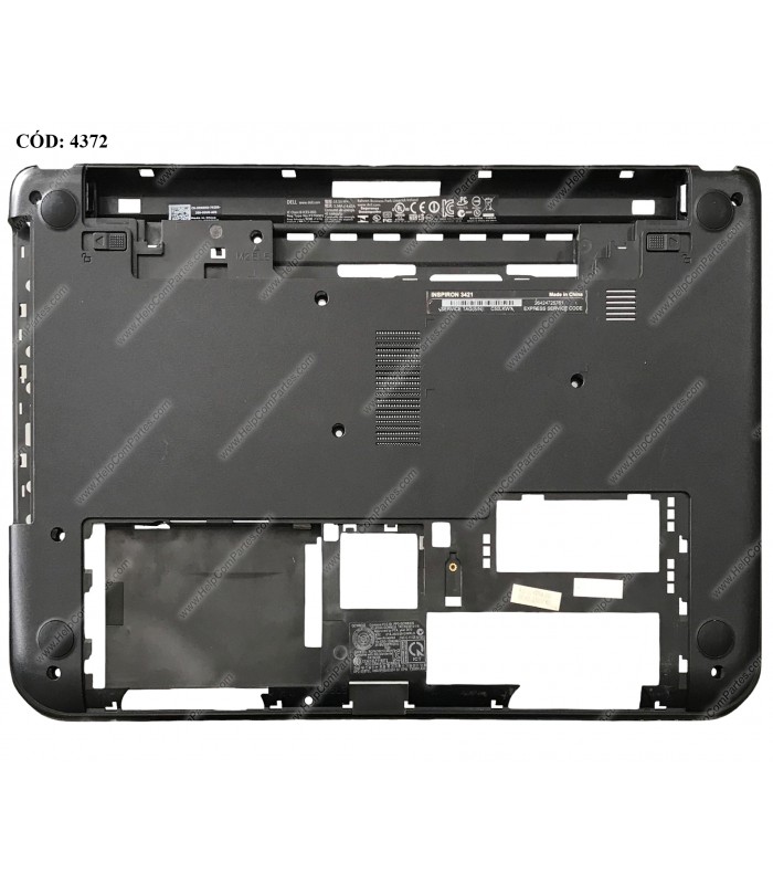 BASE ENCLOSURE DELL INSP. 2421 14-3421 14-3437 0XJHGF 0XK22W BK ORIG (DS)