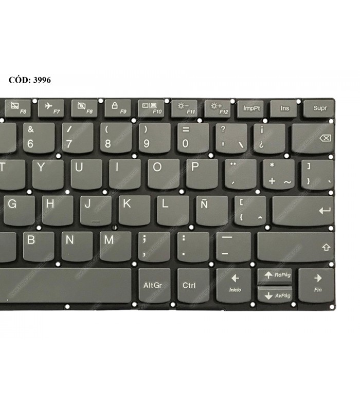 TECLADO LENOVO YOGA 330-11IKB 120S-11IAP AIR 14IKBR AIR 15IKBR AIR 15ARR 730-15 530-15 330-11IGM 330H-11IGM GR LA ORIG.