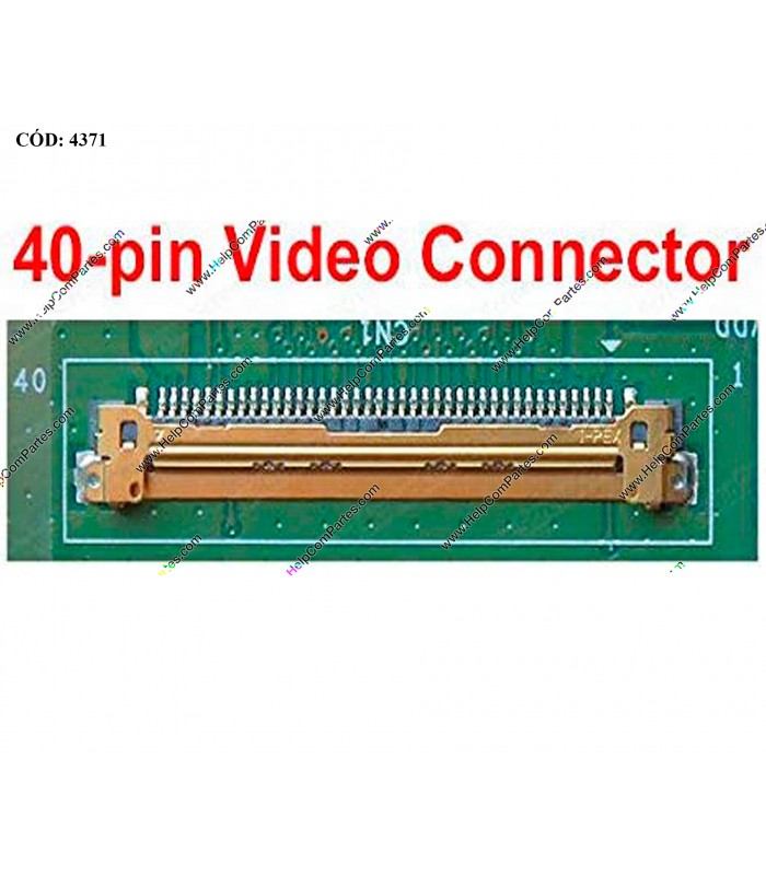 DISPLAY 14.0" 40PIN WLED SLIM WXGA HD (1366x768) GLOSSY 60Hz VC-D IPS N-TS LVDS PCBA FLAT U/D BRACKET ORIG. (DS)