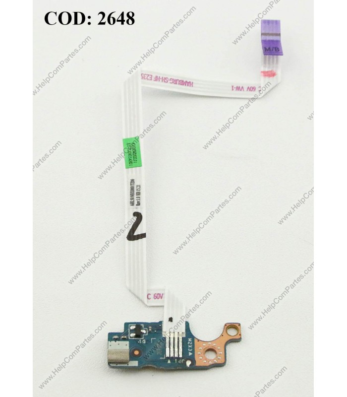 POWER BUTTON HP BD W/CABLE 250 255 256 G4 HP 15-AC 15-AF 15-AY 15-BA 15-BD 15-BE 15-BF 15-BG 15G-AD SERIES 813955-001 ORIG.
