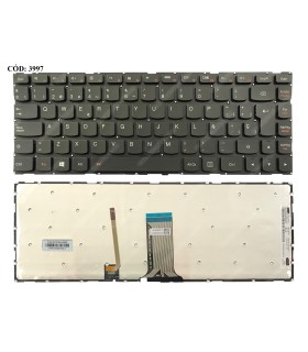 TECLADO LENOVO IP 500-14IBD 500-14IHW 500-14ACL 500S-14ISK 100S-14IBR S41-70 U31-35 S41-75 U41-75 300S-14ISK BK BL SP ORIG.