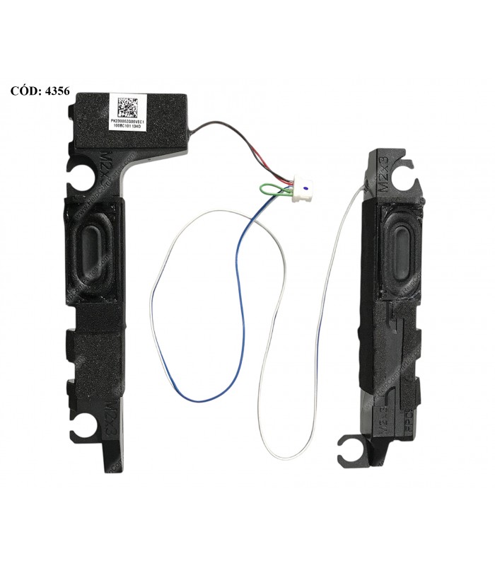 ALTAVOCES HP OMEN 15-DH0000 15T-DH000 15T-DH100 SERIES 6PIN (R/L) L57342-001 ORIG.