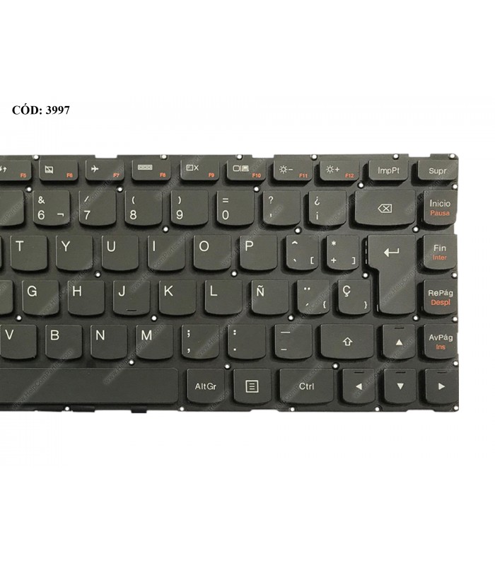 TECLADO LENOVO IP 500-14IBD 500-14IHW 500-14ACL 500S-14ISK 100S-14IBR S41-70 U31-35 S41-75 U41-75 300S-14ISK BK BL SP ORIG.