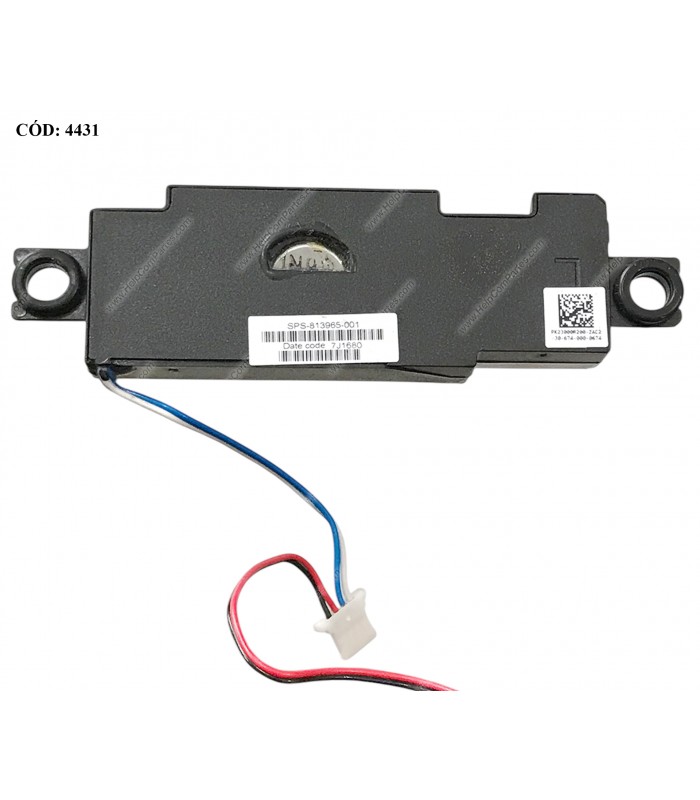 ALTAVOCES HP PAV 15-AC000 15-AC100 15-AF000 15-AF100 15-AY000 15-AY100 / 250 255 256 G4 G5 SERIES R/L 813965-001 ORIG. (DS)