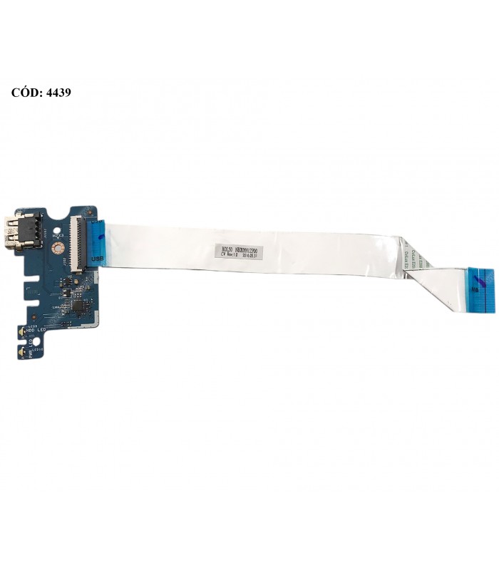 USB BD I/O W/CABLE HP 250 255 256 G5 HP 15-AY 15-BA 15-BD 15-BE 15-BF 15-BG SERIES 855010-001 ORIG. (DS)