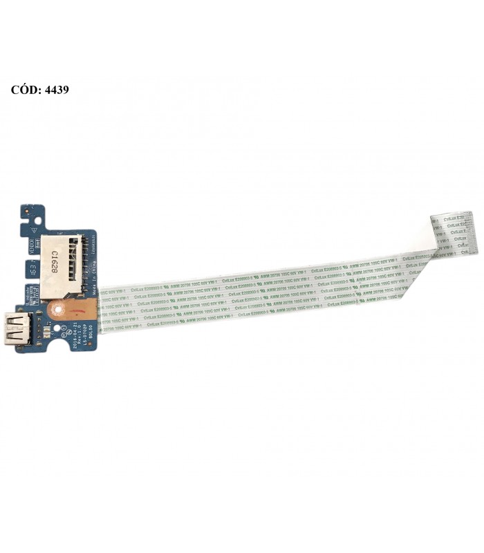 USB BD I/O W/CABLE HP 250 255 256 G5 HP 15-AY 15-BA 15-BD 15-BE 15-BF 15-BG SERIES 855010-001 ORIG. (DS)
