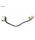 DC JACK POWER HP PAV 15-AB 15-BS 15-BW 15-RA 15T-BR 15T-AK 15Z-AB / 250 255 256 G6 SERIES +CABLE 813945-001 ORIG. (DS)