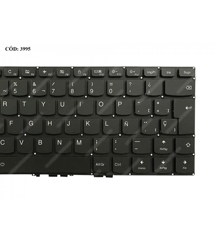 TECLADO LENOVO IP 310S-14AST 310S-14ISK 310S-14IKB 510S-14ISK 510S-14IKB 710-14ISK 710-14IKB 710-15ISK 710-15IKB BK BL SP ORIG