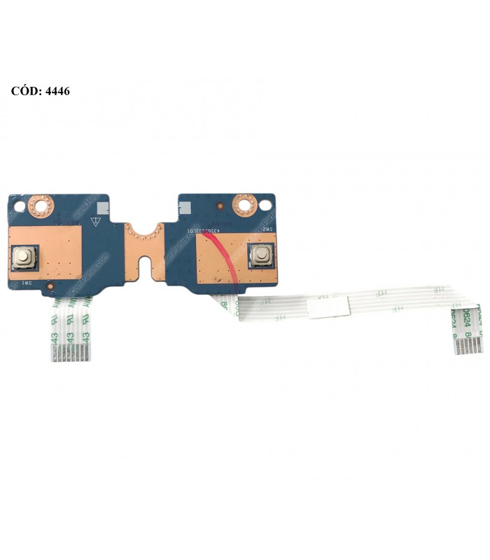 TOUCHPAD CLICK BD W/CABLE HP 250 255 256 G5 HP 15-AY 15-BA 15-BD 15-BE 15-BF 15-BG SERIES 855011-001 ORIG. (DS)
