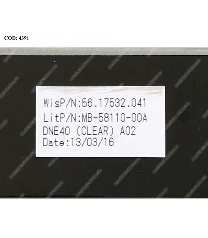 TOUCHPAD CLICK BD W/CABLE DELL INSP. 14R 5437 / 14 3437 3421 5421 5435 SERIES BK 56.17532.041 ORIG. (DS)
